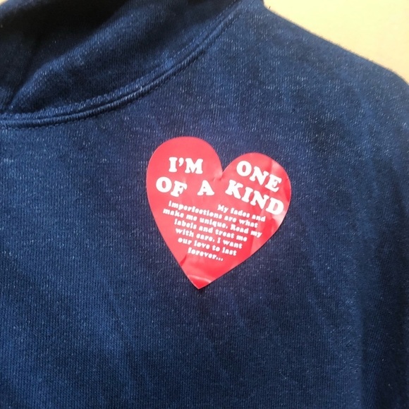 Wildfox Navy and Pink Tie-Dye Sweater - Picture 3 of 6